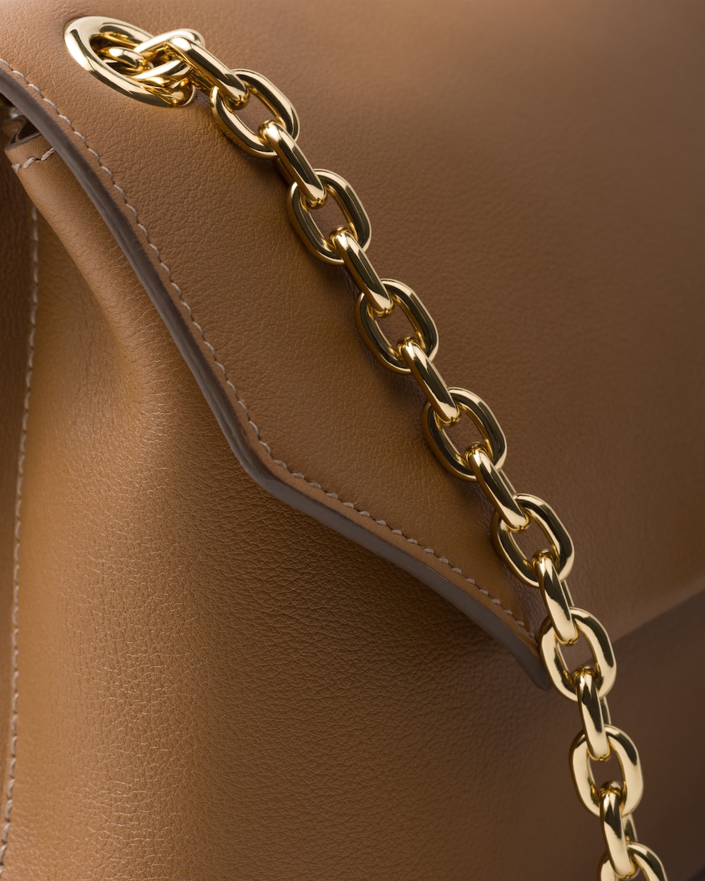 Prada Doux Medium Leather Shoulder Bag - Image 3